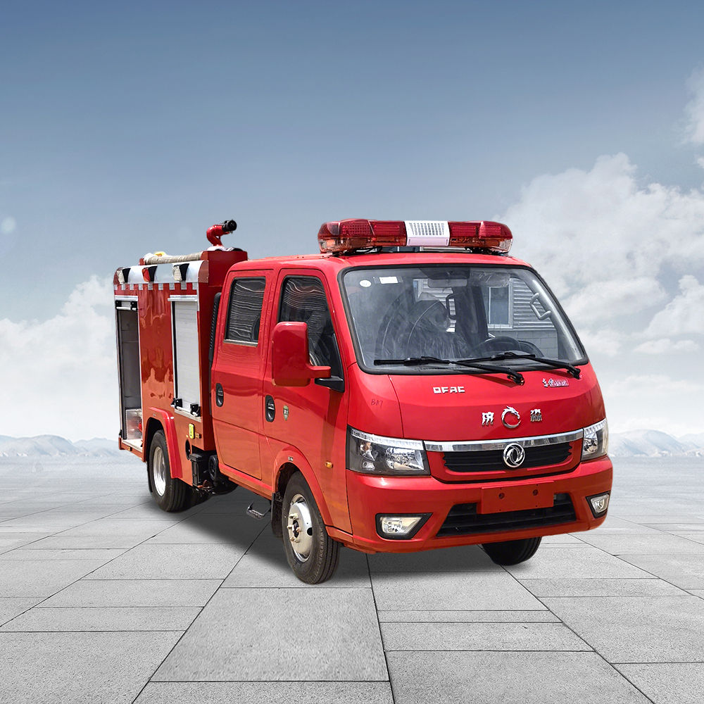 东风涂逸蓝牌水罐消防车