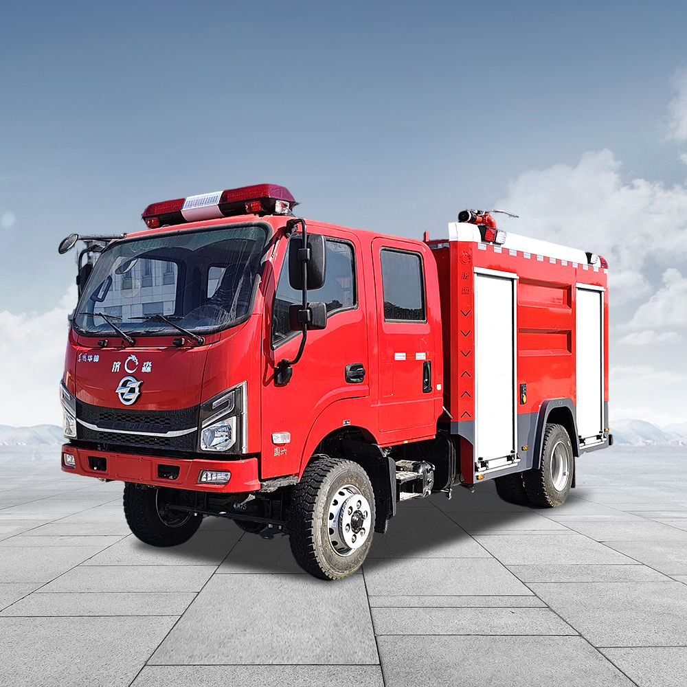 东风华神四驱3.6吨水罐消防车