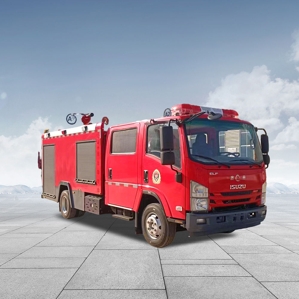 五十铃4吨水罐/泡沫消防车